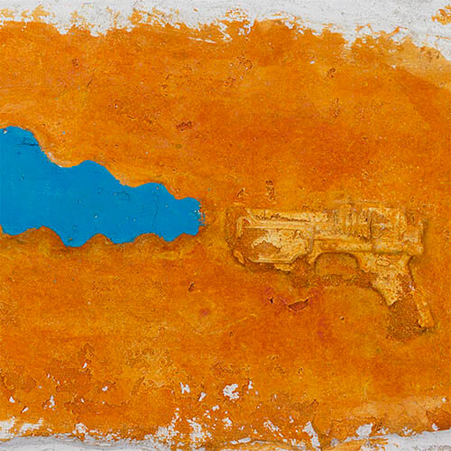 Casein tempera on canvas, 36 x 47 cm.
